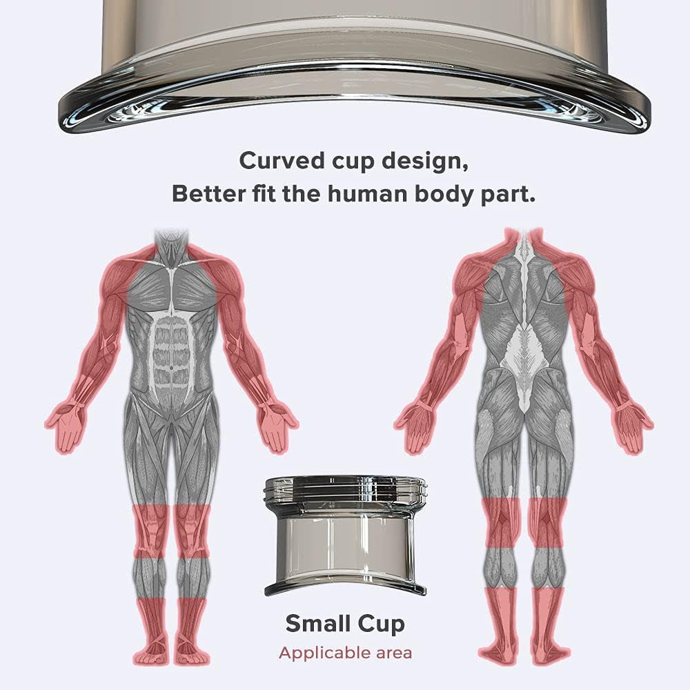 Cupper - All New Cupping Therapy Set - Smart Electric Cupping Massager with Red Light Therapy