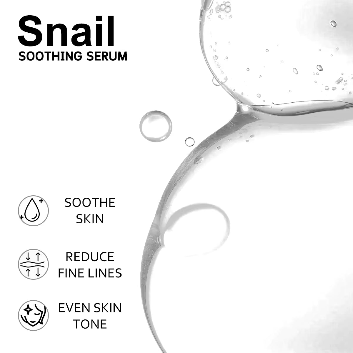 92% Snail Facial Essence Smoothing Your Skin Hydrating and Moisturizing Face Serum 100Ml