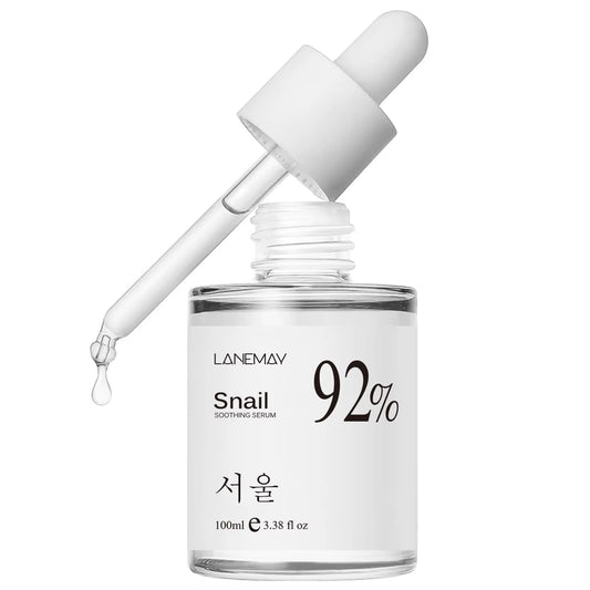 92% Snail Facial Essence Smoothing Your Skin Hydrating and Moisturizing Face Serum 100Ml