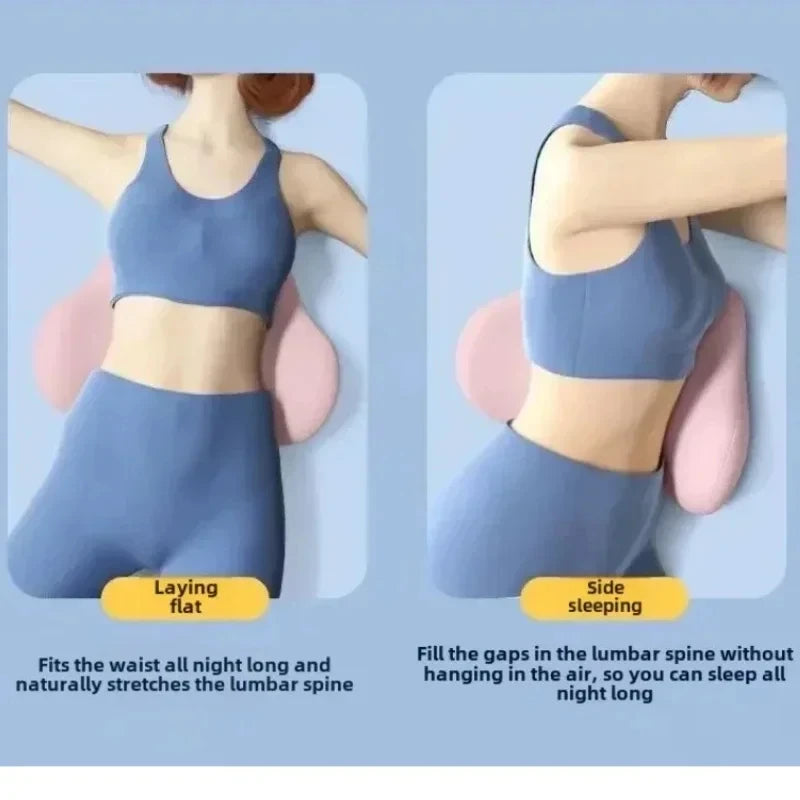 Special Lumbar Support Cushion Sleep Lumbar Pillow Ergonomic Soft Comfortable Memory Cotton Bed Lumbar Protrusion Back Support