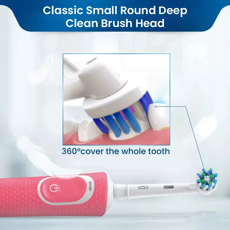 D100 Electric Toothbrush 2D Vitality Cleaning Teeth Brush Waterproof Electronic Teeth Brush Inductive Charger with Timer