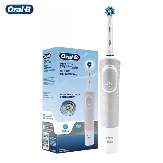D100 Electric Toothbrush 2D Vitality Cleaning Teeth Brush Waterproof Electronic Teeth Brush Inductive Charger with Timer