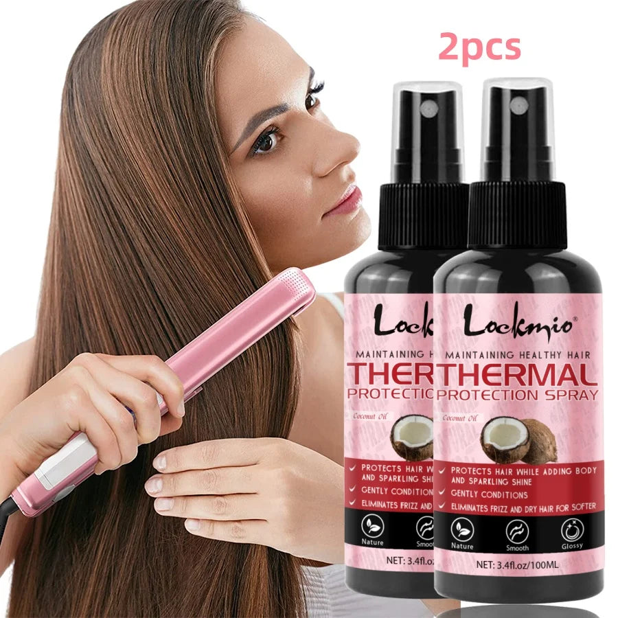 Thermal Protection Spray for Hair Heat Protector Serum Protect Hair from UV Damaged Moisturizing Hair-Care Conditioner for Women