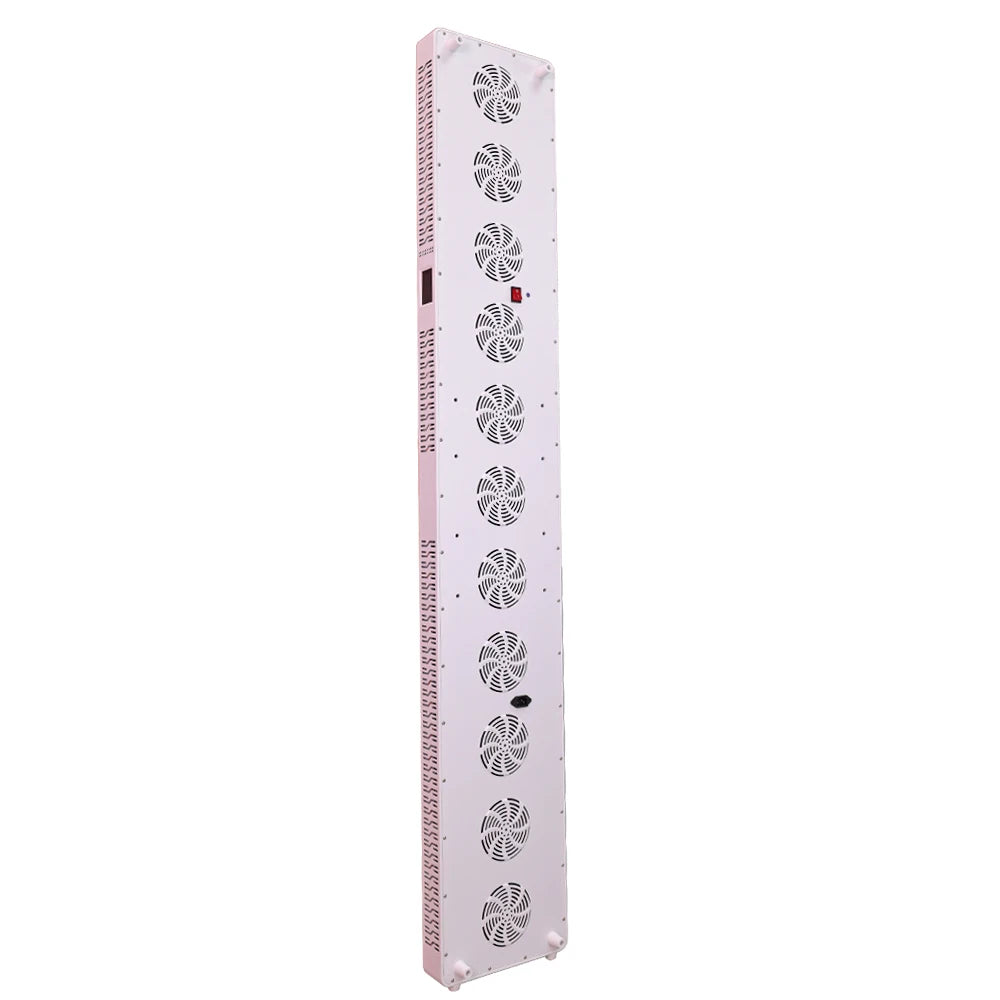 Full-Body Red Light Therapy 1.82M Tall Full Body Red Light Therapy Bed 480&590Nm 1060Nm 850Nm 9 Wavelengths Led Light Therapy with Stand