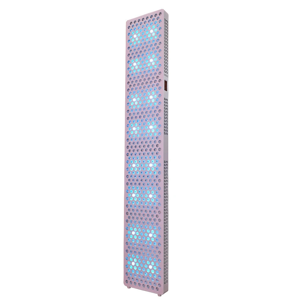 Full-Body Red Light Therapy 1.82M Tall Full Body Red Light Therapy Bed 480&590Nm 1060Nm 850Nm 9 Wavelengths Led Light Therapy with Stand