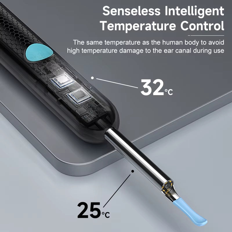 4.2MM Visual Ear Scope 1080P HD Otoscope Endoscope Ear Picker Camera for Iphone/Android Ear Wax Removal Kit for Ear Cleaning